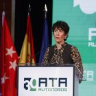 La ministra de Seguridad Social.