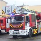 Simulacro con los Bomberos del Hospital San Juan de Dios.