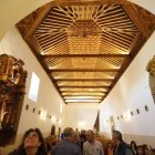 Imagen de archivo del artesonado de Valcabado del Páramo.