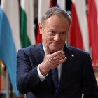 El primer ministro de Polonia, Donald Tusk, en una imagen reciente. EFE/EPA/CHRISTOPHE PETIT TESSON