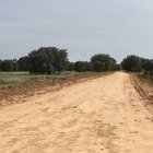 Calzada Romana de Castrocalbón, destruida en 2023 por maquinaria pesada.