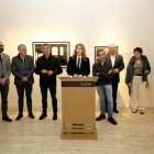 La viceconsejera de Acción Cultural en la inauguración de la exposición 'Ciertos deslumbramientos' este miércoles en el Museo de León