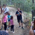 Jua´rez, en una intervencio´n en Herguijuela de la Sierra.