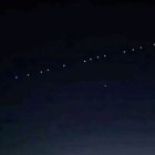 Las Starlink de Elon Musk son visibles en el espacio.