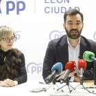 El portavoz popular en el Ayuntamiento de León, David Fernández.