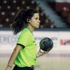 La leonesa Desire González Fernández lleva en el mundo del arbitraje desde los quince años.