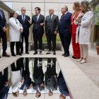 Imagen de Alfonso Fernández Mañueco, ayer en Valladolid.