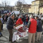 Reparto de fresas de Huelva en Botines.