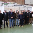 Una representación de la política local que no se quiso perder la feria Reinatur.
