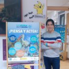 Parte de la exposición en la Biblioteca Municipal.