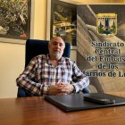 Julio Cesar Carnero, presidente del Sindicato Central de Barrios de Luna.