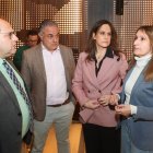 Torné, Carrera, Nieto, Adriana Ulibarri y Rocío Lucas.