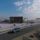 Imagen virtual del centro planteado por la DGT para León.