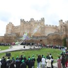 Actividad de este miércoles en torno al castillo de Valencia de Don Juan.