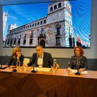 El acto fue conducido por el vicepresidente Valentín Martínez.