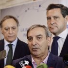 Carlos García Carbayo, José Luis Sanz y Raúl de la Hoz.