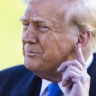 El presidente de EE.UU., Donald Trump, en Washington, el 21 de marzo de 2025. EFE/EPA/JIM LO SCALZO