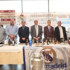 Mesa presidencial del XXII Aniversario de la Peña Madridista de Trobajo del Camino.