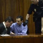 Imagen de archivo (12/7/2013) de José Bretón tras ser declarado por unanimidad por un jurado popular culpable del asesinato de sus dos hijos, Ruth y José, de 6 y 2 años, respectivamente, el 8 de octubre de 2011 en Córdoba. EFE/ Rafa Alcaide ***POOL***