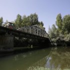 Panorámica del Puente Roblonado ubicado en la localidad de Villafer.