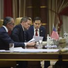 Mike Waltz y Marco Rubio en las negociaciones con Rusia.