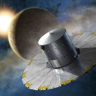  Fotografía de 2014 de la sonda espacial Gaia, entonces el telescopio más complejo construido en Europa.