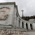 Entrada a Cuelgamuros, antes Valle de los Caídos.