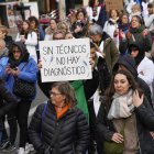 Imagen de archivo de una protesta de técnicos sanitarios. EFE/Alejandro García
