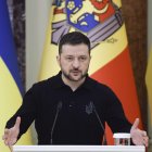 Imagen de Archivo del presidente ucraniano, Volodímir Zelenski.
                      EFE/EPA/SERGEY DOLZHENKO