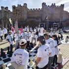 El entorno del castillo de Valencia de Don Juan acogió el torneo Pequeños Gigantes.