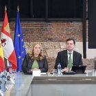El presidente de la Junta, ayer en la presentación.