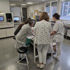 Imagen del servicio en el Hospital.