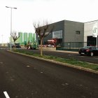 Los viales del polígono se han reasfaltado tras 20 años y se han habilitado pasos de peatones accesibles.