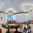 Cumbre con los presidentes de Tajikistan, Kazakhstan, Uzbekistan,Turkmenistan y Kyrgyzstan.