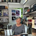 Luisa Etxenike en la Feria del Libro.