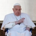 VATICAN CITY (Vatican City State (Holy See)), 06/04/2025.- El papa Francisco durante la misa dedicada a los enfermos en la Plaza de San Pedro, 06 April 2025. (Papa) EFE/EPA/GIUSEPPE LAMI