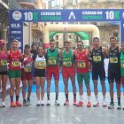 Raúl Celada y Nuria Lugueros fueron los dos grandes campeones en los 10K de Astorga.