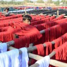 Factoría de textil en Pakistán.