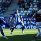 Tras un rechace del portero a remate suyo en el minuto 5, Borja Valle hizo el 1-0.
