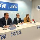 Rueda de prensa del PP.