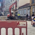 Trabajos en la red de abastecimiento del municipio.