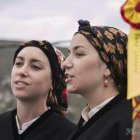 Tsacianiegas y Carmen Marentes, lacianiegas premio Música Tradicional Reino de León.