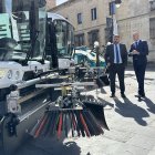 Nuevas herramientas de limpieza municipal.