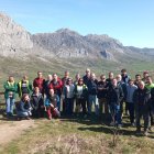 Los expertos citados en la reserva del Alto Bernesga durante esta semana.