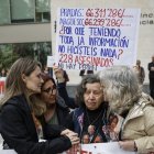 Varias asociaciones de víctimas y damnificados por la dana del 29 de octubre celebran una concentración ante la Ciudad de la Justicia de València, donde están citados a declarar como investigados la exconsellera de Justicia e Interior Salomé Pradas y su ex número dos, Emilio Argüeso. EFE/Biel Aliño