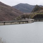 Pantano de Riaño hace unos días.