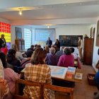 Coloquio con Emilio Silva, en la Escueal del Ayer de Fabero.