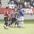 Sibille (de lado con el dorsal 4) se perderá el próximo encuentro.