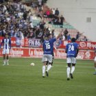 Markel Lozano celebra el gol del triunfo blanquiazul en Zamora en tiempo de prolongación.