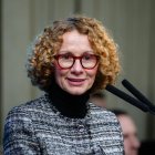 La vicesecretaria general de la Alianza Atlántica, Radmila Shekerinska. EFE/EPA/Tamas Vasvari HUNGARY OUT